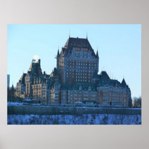 Chateau Frontenac, Quebec, Kanada Poster