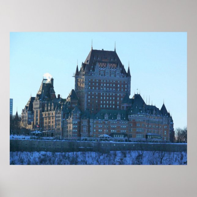 Chateau Frontenac, Quebec, Kanada Poster (Framsidan)