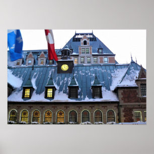 Chateau Frontenac, Quebec, Kanada Poster