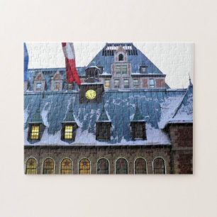 Chateau Frontenac, Quebec, Kanada Pussel