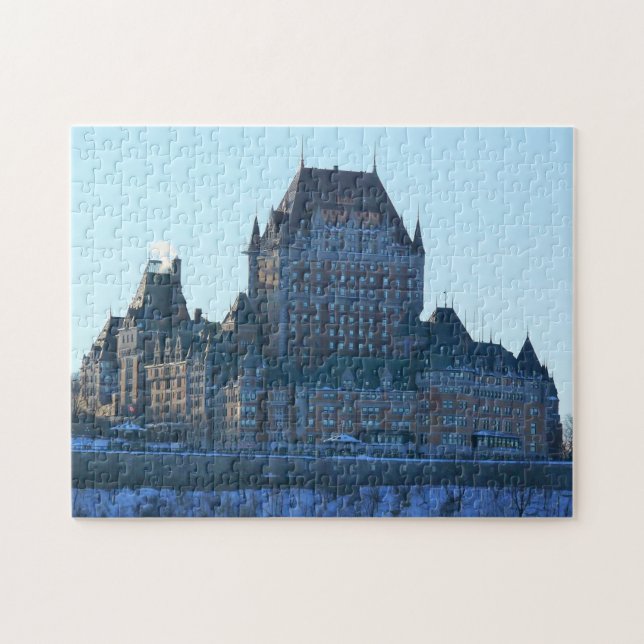 Chateau Frontenac, Quebec, Kanada Pussel (Horisontell)