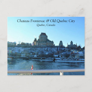 Chateau Frontenac, Quebec, Kanada Vykort