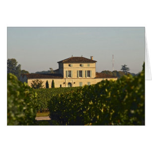 Chateau Lafleur Petrus och vingård, i Pomerol, Hälsningskort
