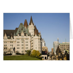 Chateau Laurier Hotel i Ottawa, Ontario, Kanada 2 Hälsningskort