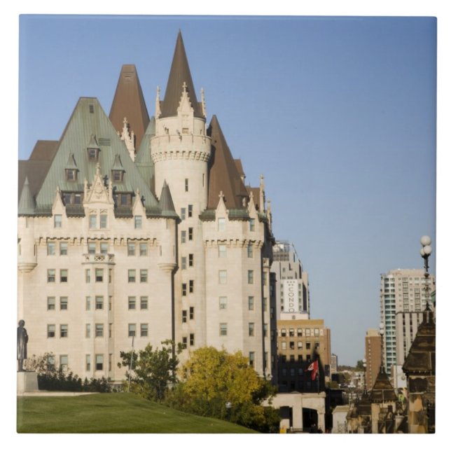 Chateau Laurier Hotel i Ottawa, Ontario, Kanada 2 Kakelplatta (Framsidan)