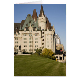 Chateau Laurier Hotel i Ottawa, Ontario, Kanada Hälsningskort