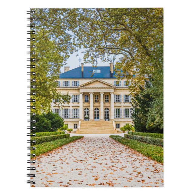 Chateau Margaux, Frankrike Anteckningsbok (Framsidan)