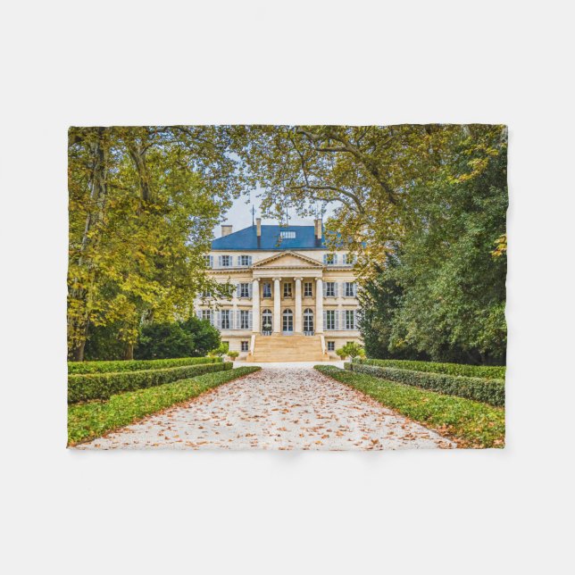 Chateau Margaux, Frankrike Fleecefilt (Framsidan (Horisontell))
