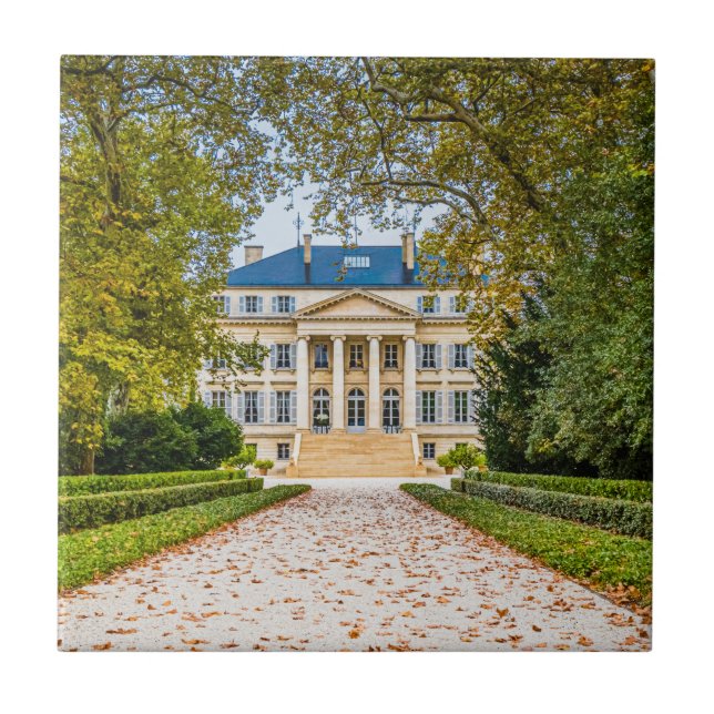 Chateau Margaux, Frankrike Kakelplatta (Framsidan)