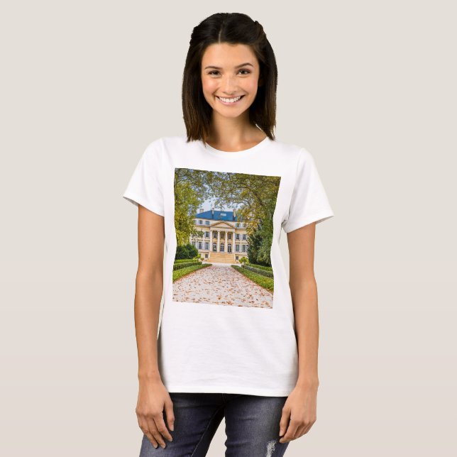 Chateau Margaux, Frankrike T Shirt (Hel framsida)