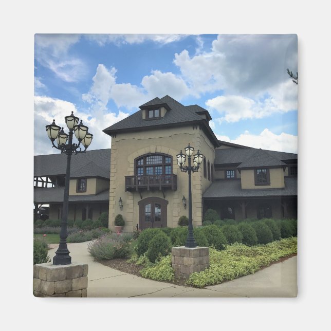 Chateau Morrisette Winery, Floyd, Virginia Magnet (Framsidan)