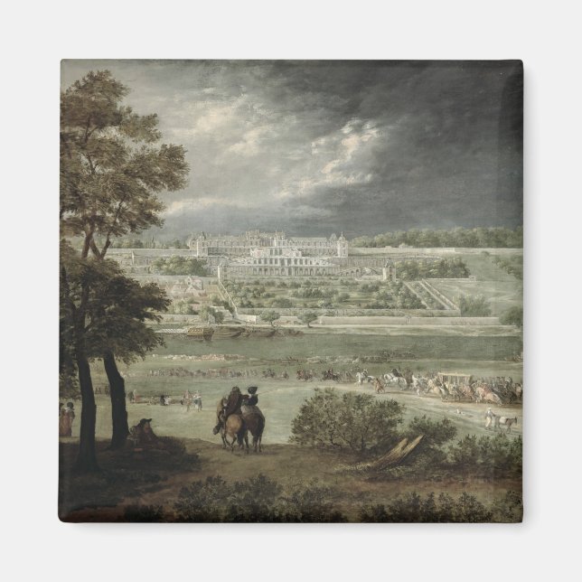 Chateau-Neuf de St. Germain-en-Laye 1655 Magnet (Framsidan)