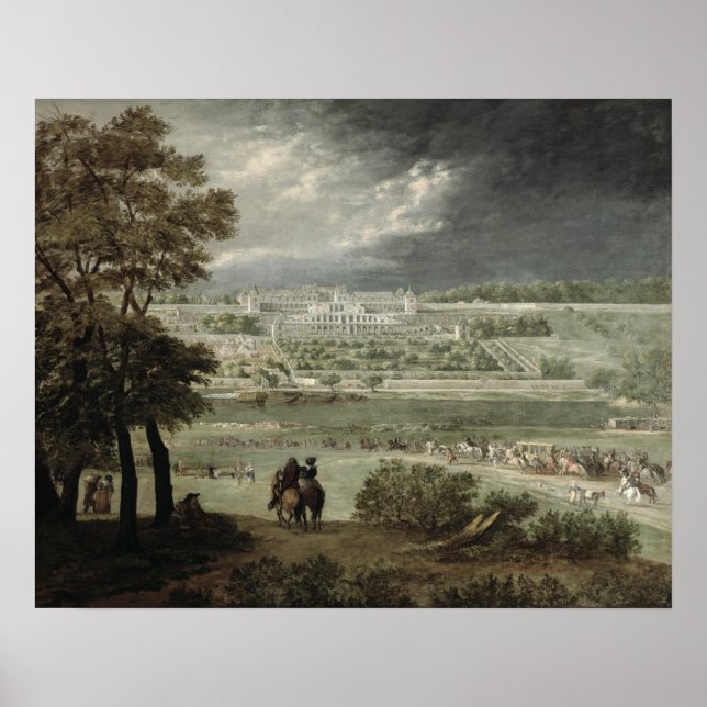 Chateau-Neuf de St. Germain-en-Laye 1655 Poster (Framsidan)