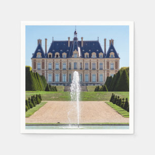 Chateau och parc de Sceaux under sommaren - Frankr Pappersservett