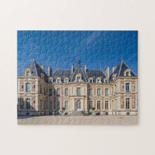 Chateau och parc de Sceaux under sommaren - Frankr Pussel