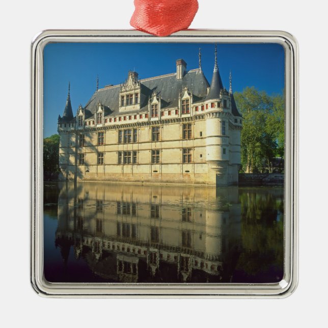 Chateau of Azay-le-Rideau, Indre-et-Loire Julgransprydnad Metall (Framsidan)