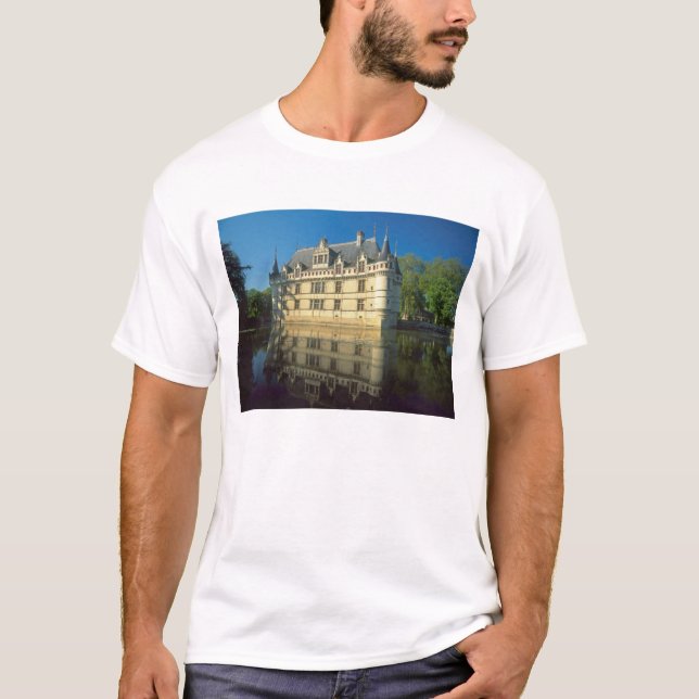 Chateau of Azay-le-Rideau, Indre-et-Loire T Shirt (Framsida)