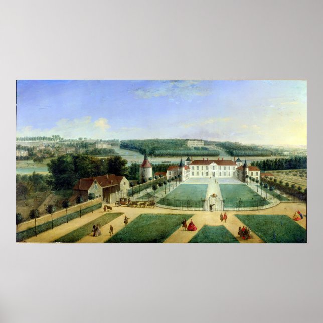Chateau of Charles Guillaume Le Normant Poster (Framsidan)