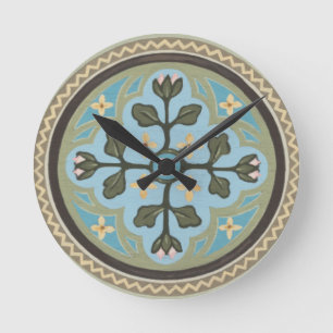 Chateau Panel II Rund Klocka