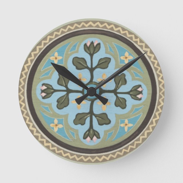 Chateau Panel II Rund Klocka (Framsida)