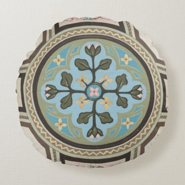 Chateau Panel II Rund Kudde (Framsidan)