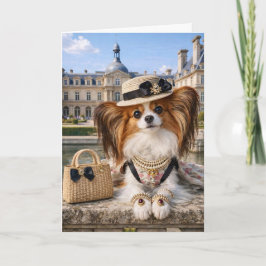 Château Papillon Blank Card Kort
