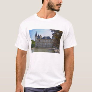 Chateau Pichon Longueville Baron och damm T-shirt
