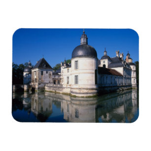 Chateau Tanlay, Tanlay, Burgund, Frankrike Magnet