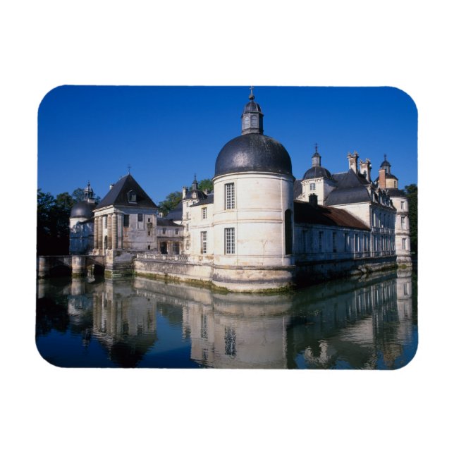 Chateau Tanlay, Tanlay, Burgund, Frankrike Magnet (Horisontell)