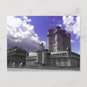 Chateau Vincennes, Paris Vykort