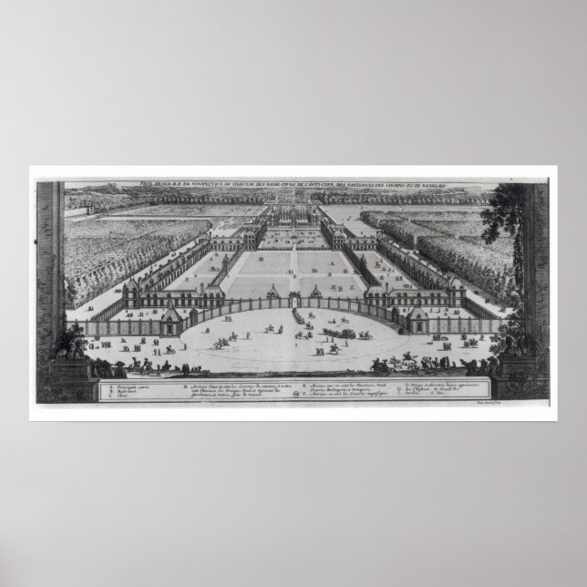 Chateau-vyn (allmän perspektiv) poster (Framsidan)