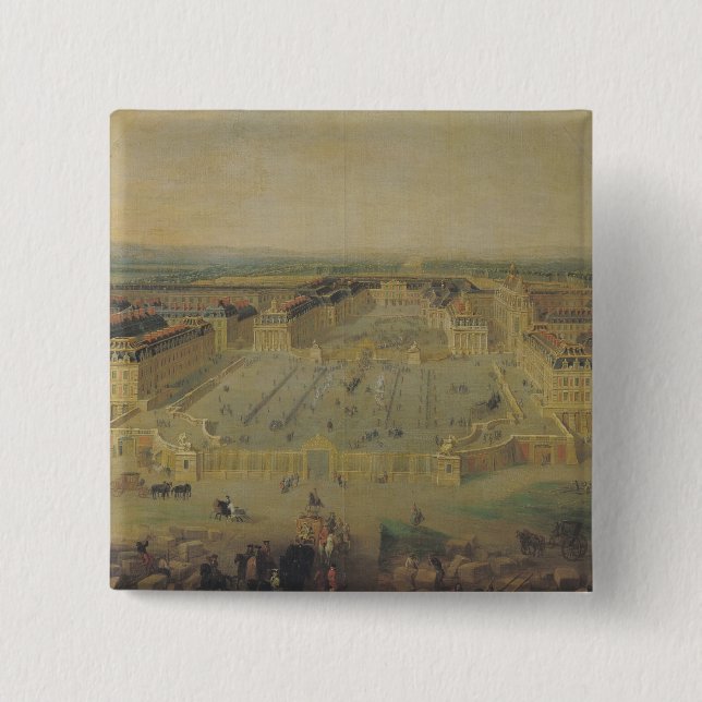 Chateauen de Versailles och stället Knapp (Framsida)