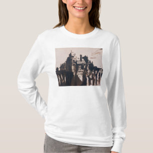 Chateauen som stärkas av två, överbryggar t shirt