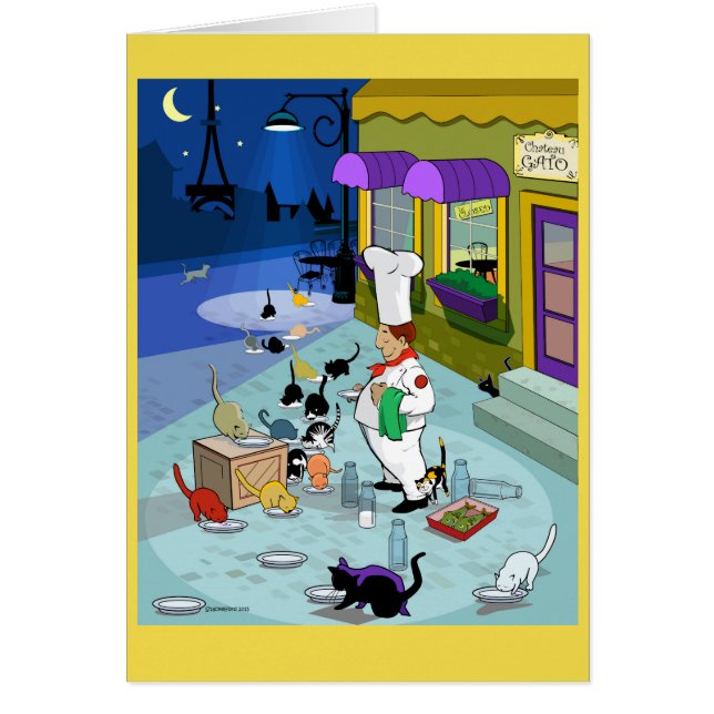 ChateauGato kort (Framsidan)