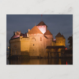 Chateaux Chillon, Schweiz vykort