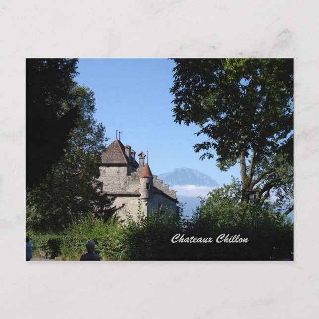 Chateaux Chillon Vykort (Framsida)