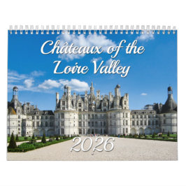 Châteaux de Loire Valley - Palaces in Frankrike Kalender