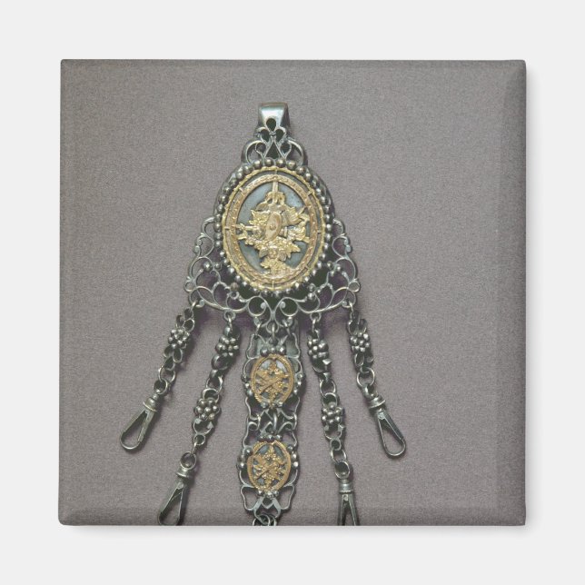 Chatelaine, slutet av 1700-talet magnet (Framsidan)