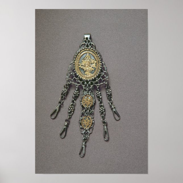 Chatelaine, slutet av 1700-talet poster (Framsidan)