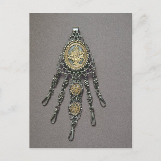 Chatelaine, slutet av 1700-talet vykort (Framsida)