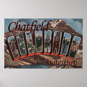 Chatfield delstatspark, Colorado Poster
