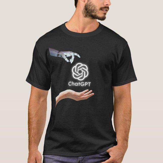 ChatGPT - Framtiden T Shirt (Framsida)