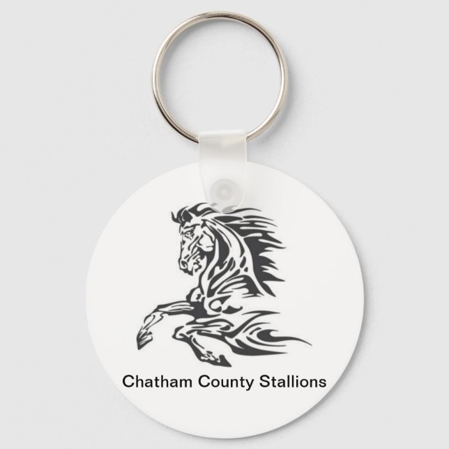 Chatham County Stallions Nyckelring (Framsida)