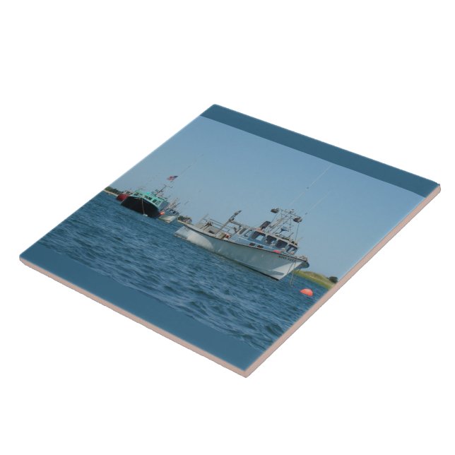 Chatham Harbor Boats Kakelplatta (Sidan)