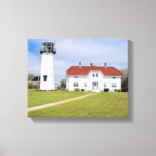 Chatham Lighthouse, Cape Cod, MORSA Wrapped Canvas