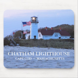 Chatham Lighthouse, Massachusetts Mousepad Musmatta