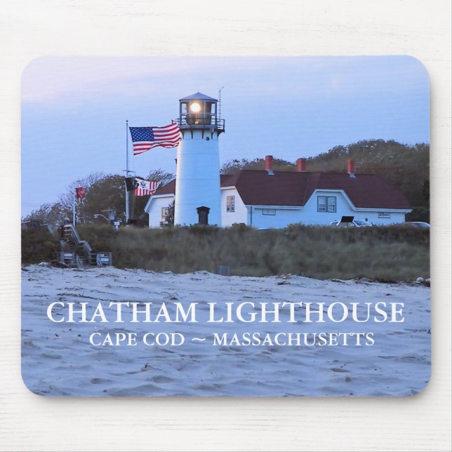 Chatham Lighthouse, Massachusetts Mousepad Musmatta (Framsidan)