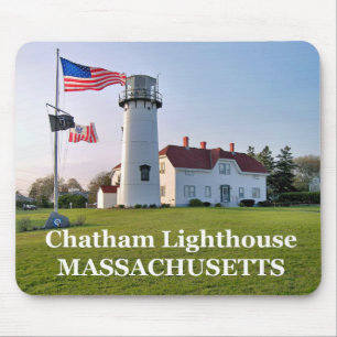 Chatham Lighthouse, Massachusetts Mousepad Musmatta