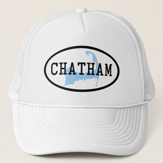Chatham, MA Hatt Truckerkeps (Framsida)