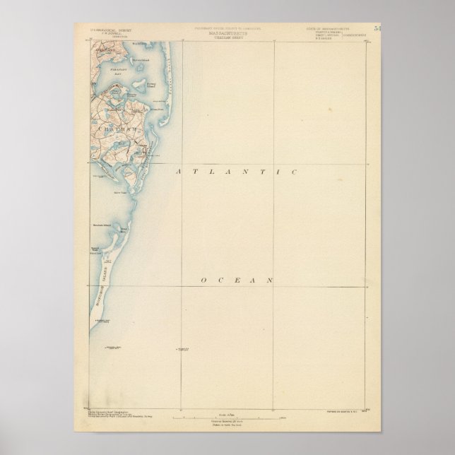 Chatham, Massachusetts Poster (Framsidan)